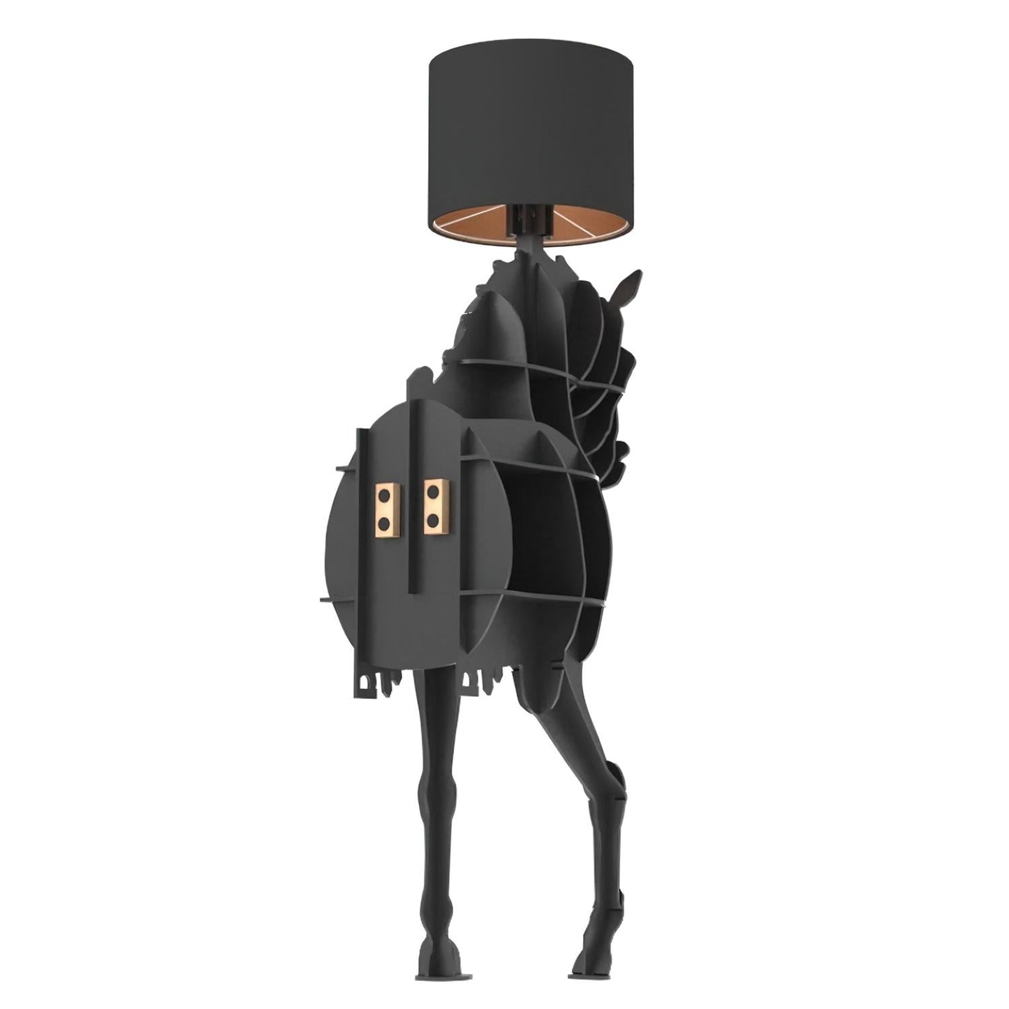 Tete Horse Floor Lamp - Black LED Indoor Decorative Light