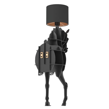 Tete Horse Floor Lamp - Black LED Indoor Decorative Light