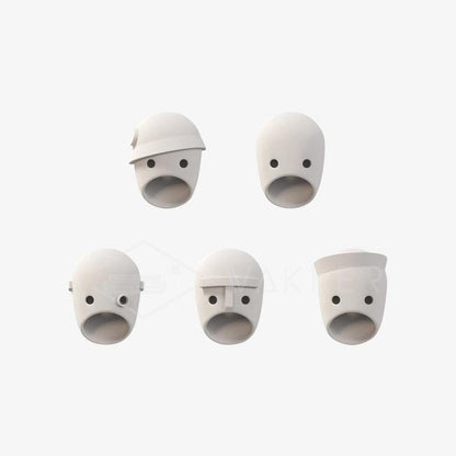 Mask Wall Light - LED Indoor Decorative Light Fixture Set of 2
