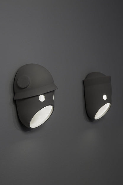 Mask Wall Light - LED Indoor Decorative Light Fixture Set of 2