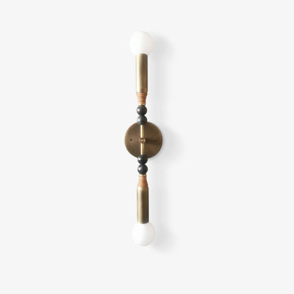 Toam Wall Lamp - Elegant Brass and Marble Indoor Sconce