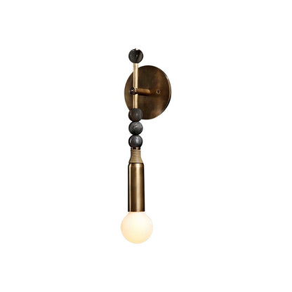 Toam Wall Lamp - Elegant Brass and Marble Indoor Sconce