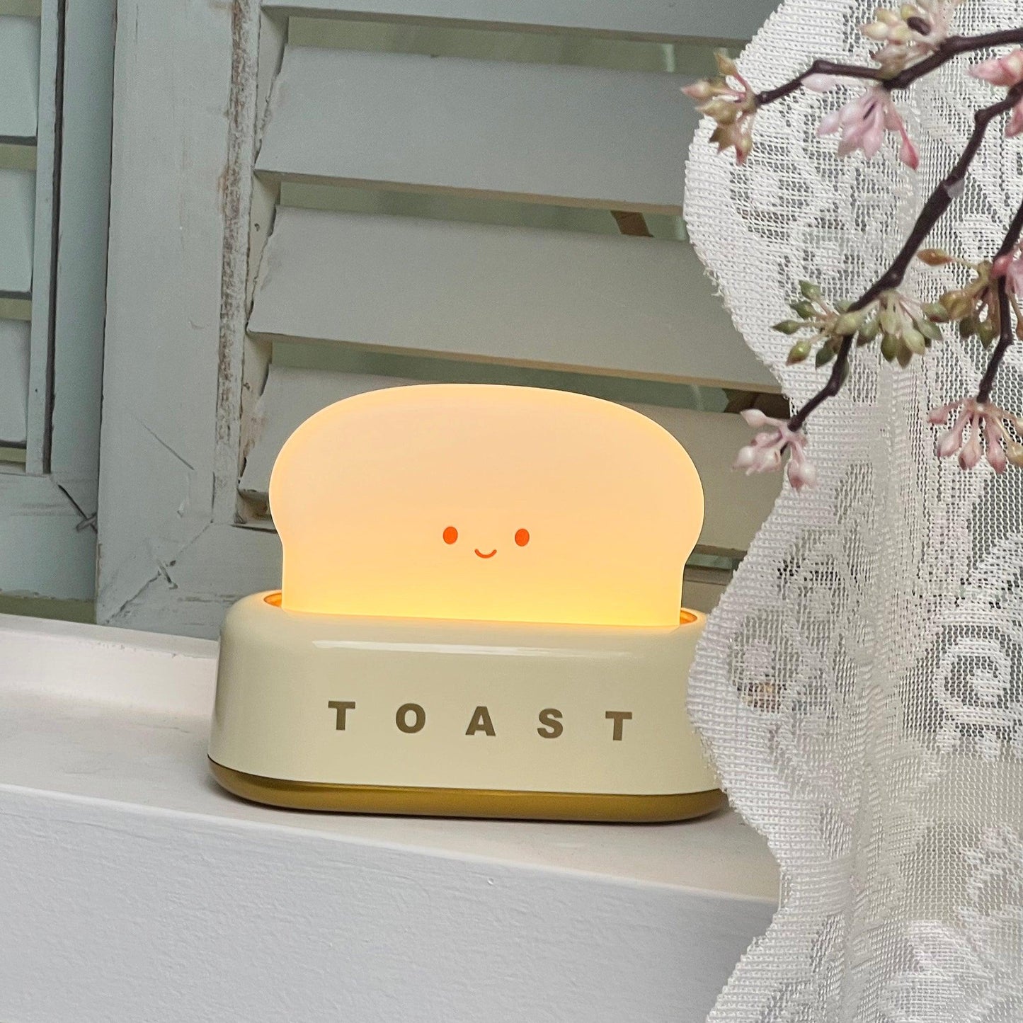 ToastyGlow Table Lamp – Adorable Rechargeable Night Light