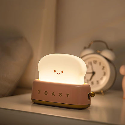 ToastyGlow Table Lamp – Adorable Rechargeable Night Light