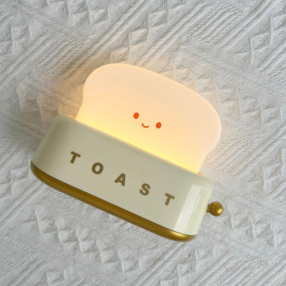 ToastyGlow Table Lamp – Adorable Rechargeable Night Light