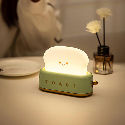 ToastyGlow Table Lamp – Adorable Rechargeable Night Light