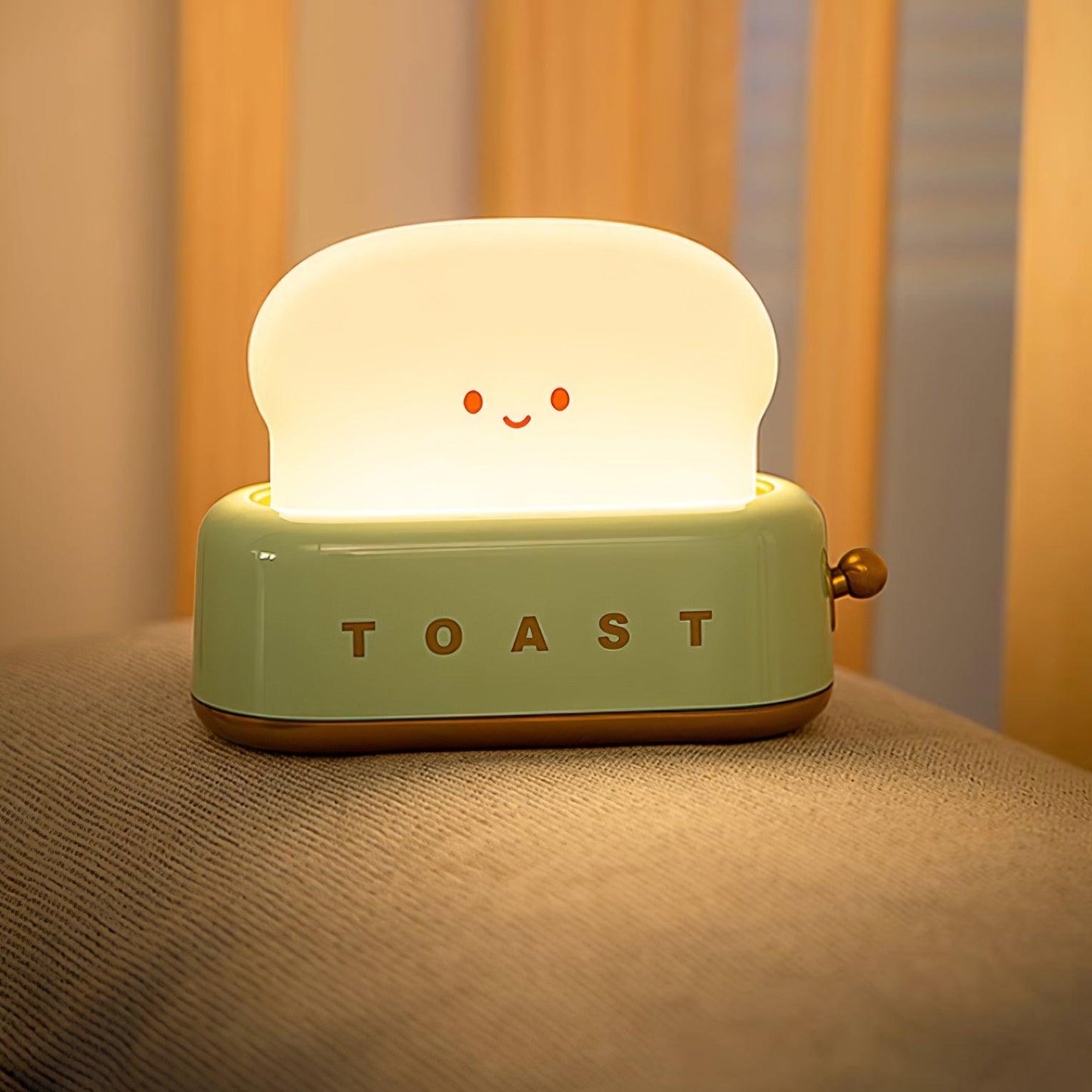 ToastyGlow Table Lamp – Adorable Rechargeable Night Light