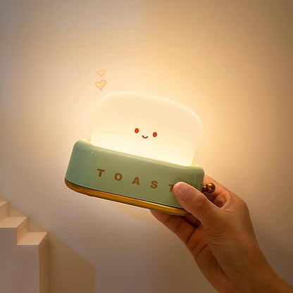 ToastyGlow Table Lamp – Adorable Rechargeable Night Light