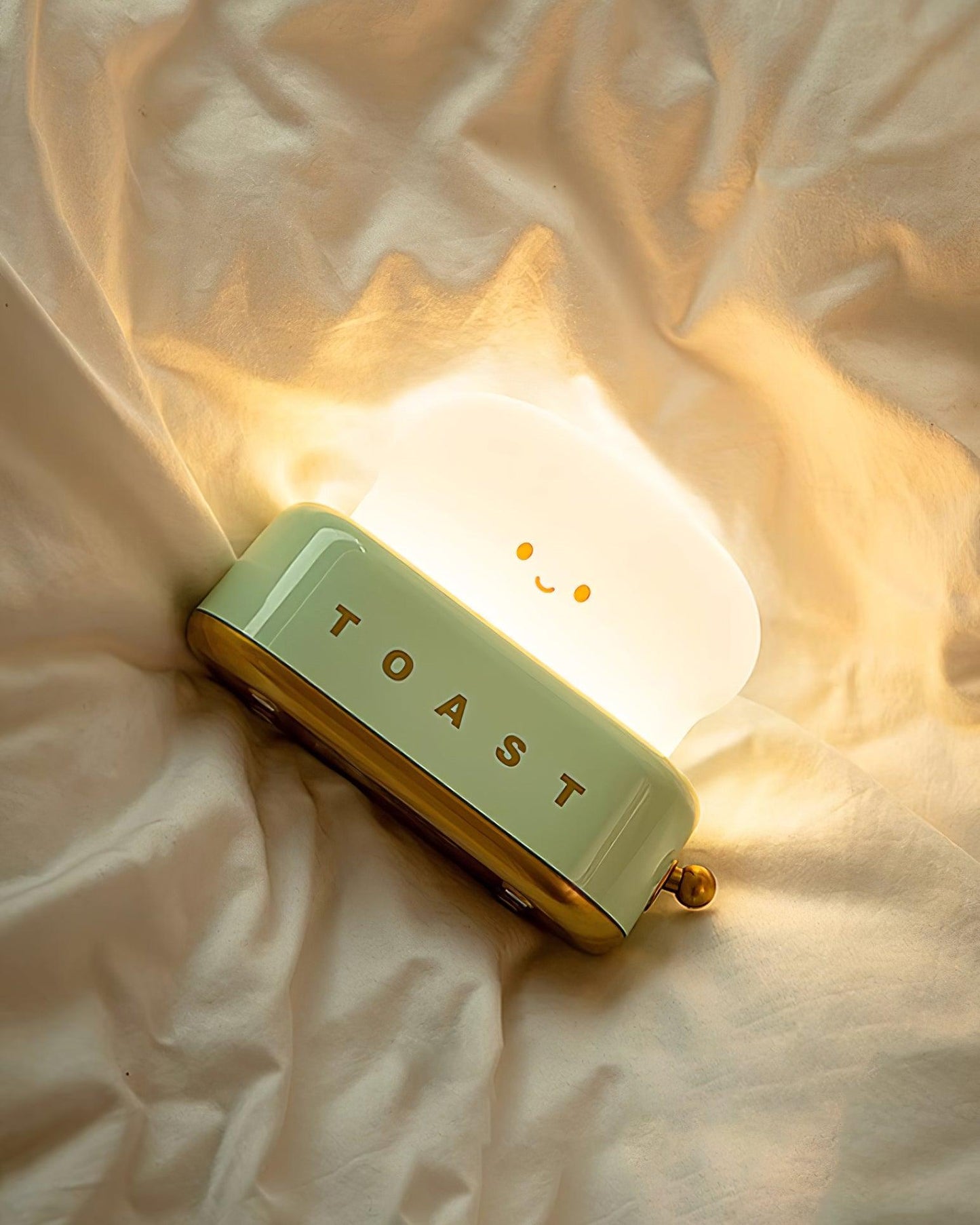 ToastyGlow Table Lamp – Adorable Rechargeable Night Light