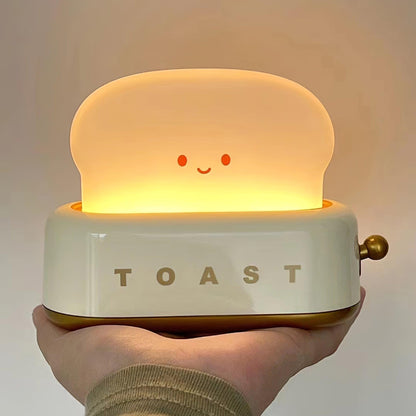 ToastyGlow Table Lamp – Adorable Rechargeable Night Light