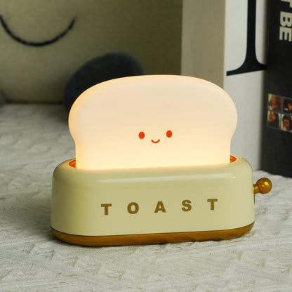 ToastyGlow Table Lamp – Adorable Rechargeable Night Light