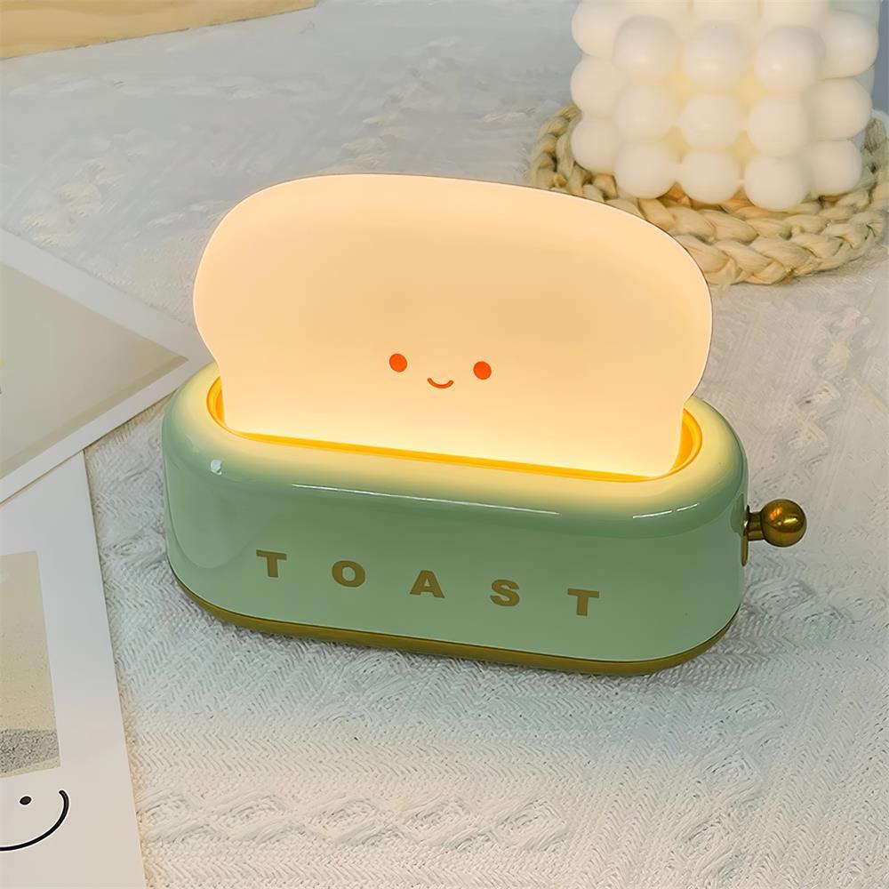 ToastyGlow Table Lamp – Adorable Rechargeable Night Light