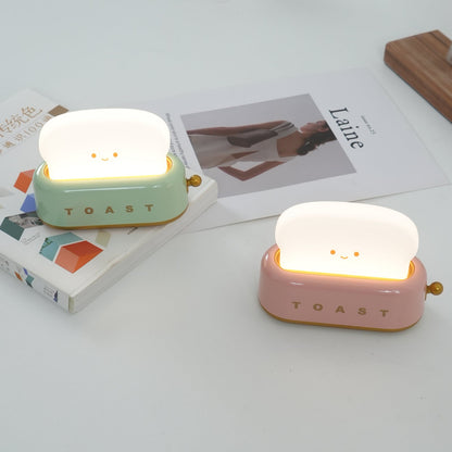 ToastyGlow Table Lamp – Adorable Rechargeable Night Light