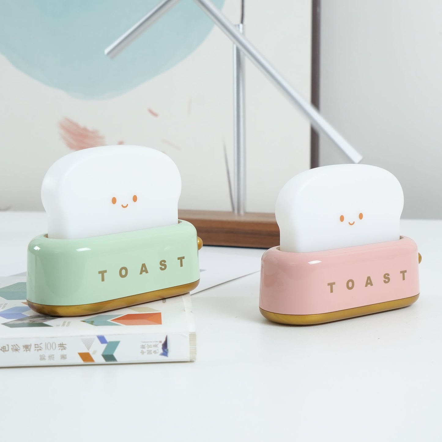 ToastyGlow Table Lamp – Adorable Rechargeable Night Light