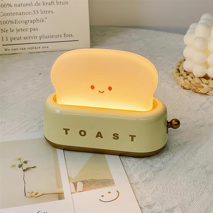 ToastyGlow Table Lamp – Adorable Rechargeable Night Light