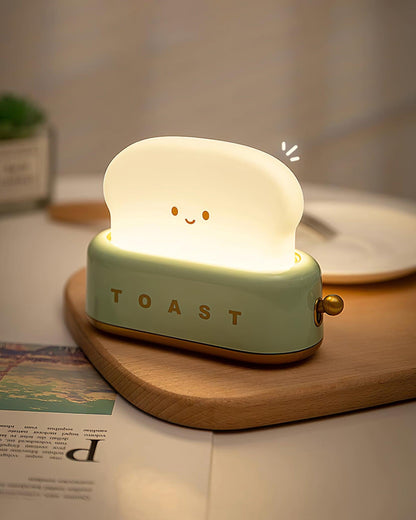 ToastyGlow Table Lamp – Adorable Rechargeable Night Light