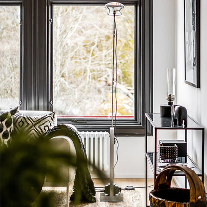 Toio Floor Lamp with Adjustable Height and Dimmable LED