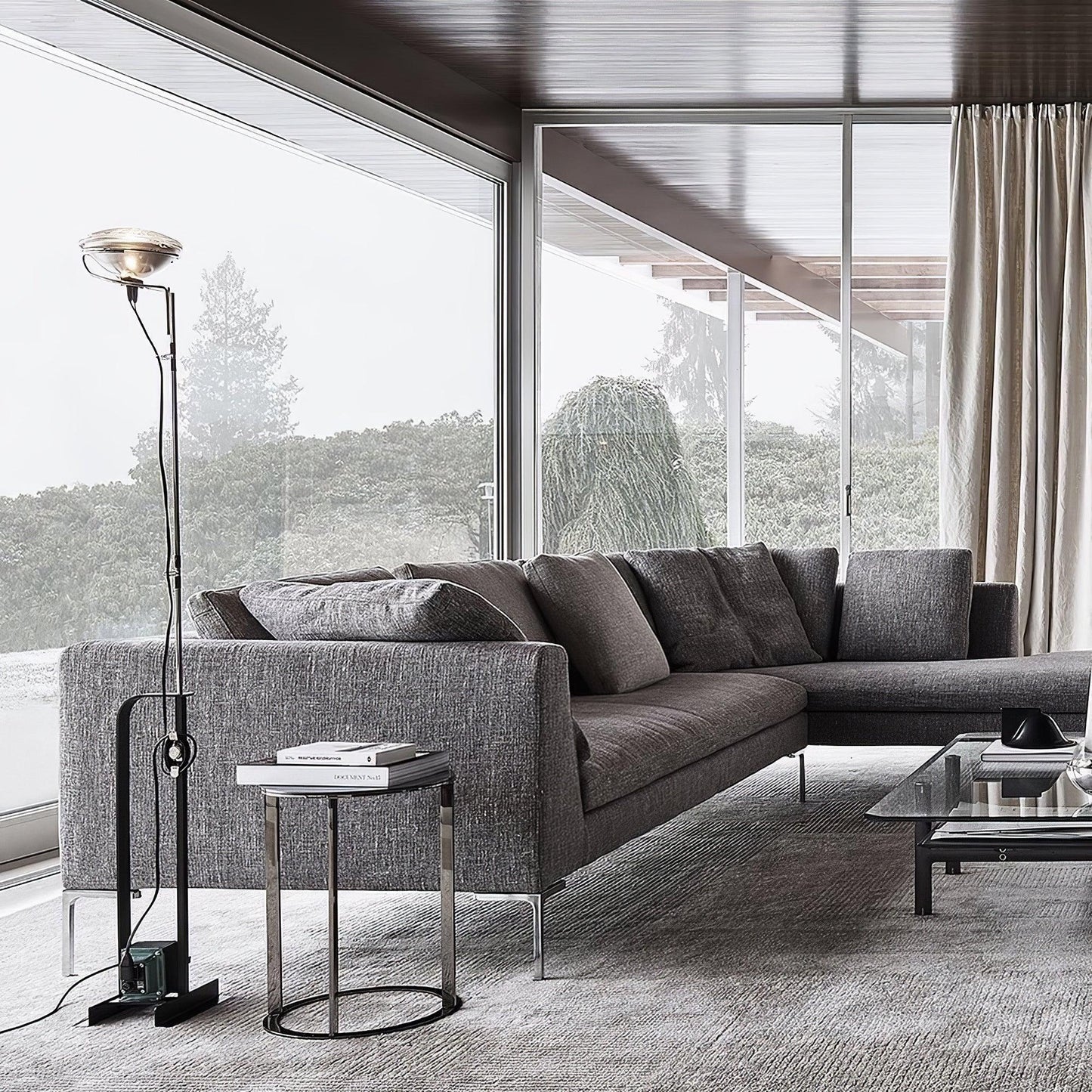 Toio Floor Lamp with Adjustable Height and Dimmable LED