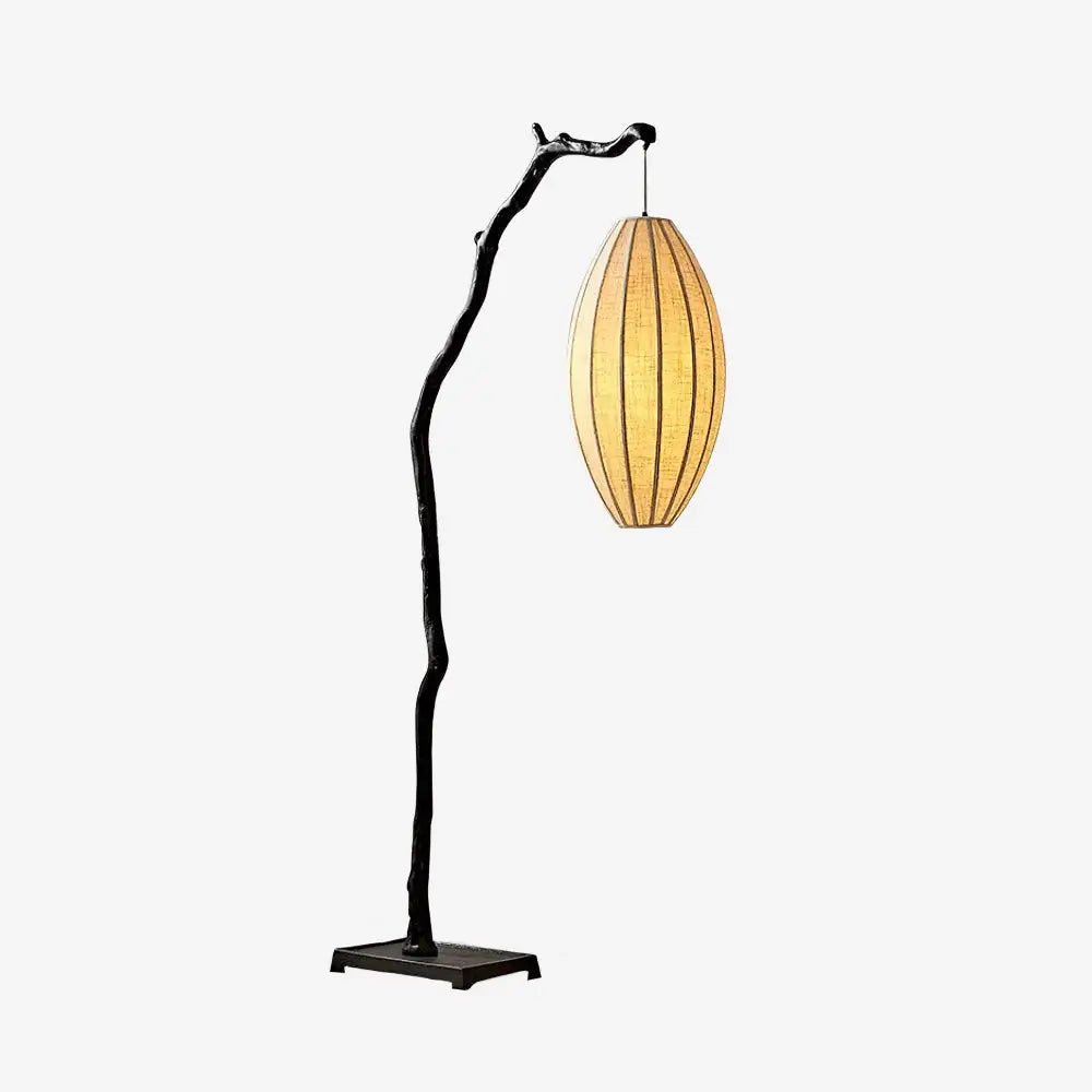 Tree Lantern Sculpture Floor Lamp - LED Indoor Lighting