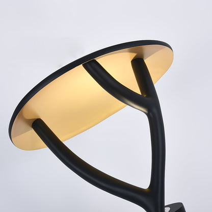 Gothic Tree Sculpture Floor Lamp with Integrated LED Lighting