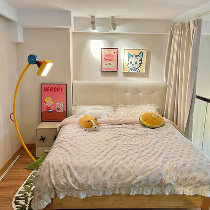 Treetops Floor Lamp with LED Dimmable Feature - Vibrant Design