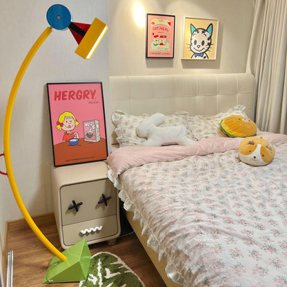 Treetops Floor Lamp with LED Dimmable Feature - Vibrant Design