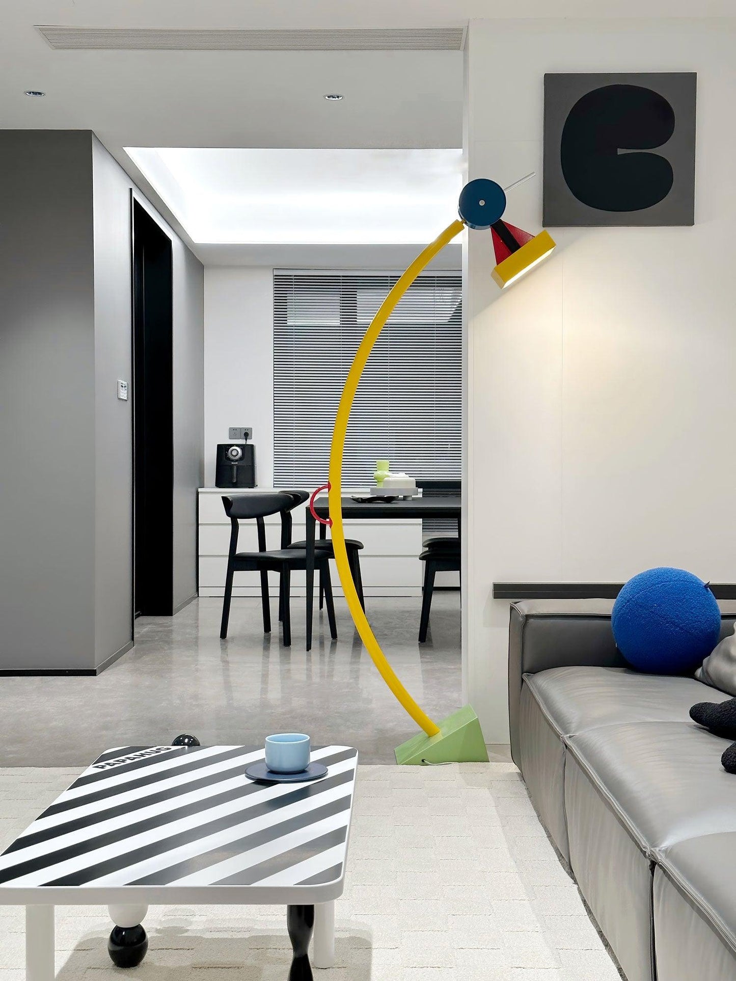 Treetops Floor Lamp with LED Dimmable Feature - Vibrant Design