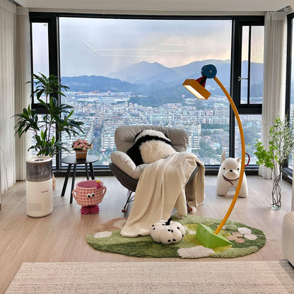 Treetops Floor Lamp with LED Dimmable Feature - Vibrant Design
