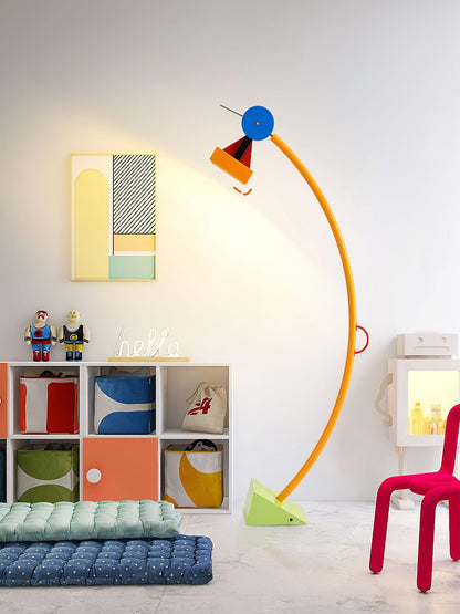 Treetops Floor Lamp with LED Dimmable Feature - Vibrant Design