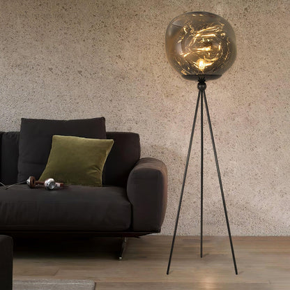 Lava Tripod Rock Floor Lamp - LED Indoor Lighting Decor