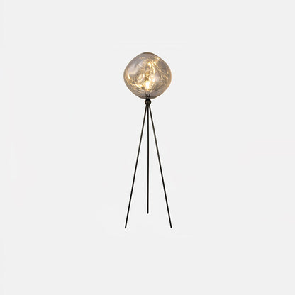 Lava Tripod Rock Floor Lamp - LED Indoor Lighting Decor