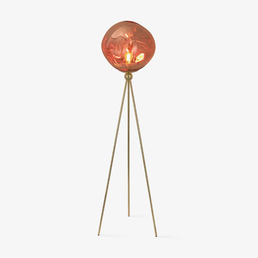 Lava Tripod Rock Floor Lamp - LED Indoor Lighting Decor