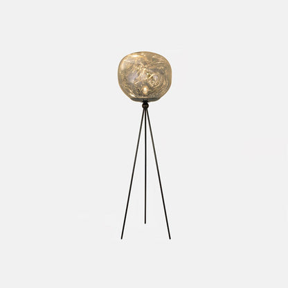 Lava Tripod Rock Floor Lamp - LED Indoor Lighting Decor