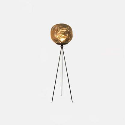Lava Tripod Rock Floor Lamp - LED Indoor Lighting Decor