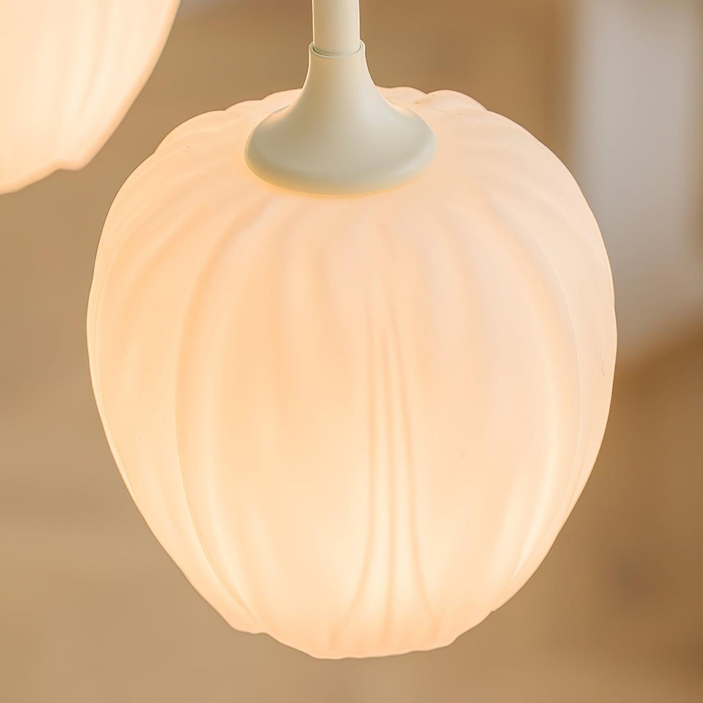 Tulip Matcha Chandelier LED Light Fixture for Home Decor