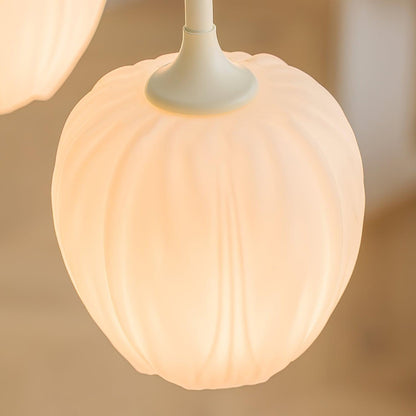 Tulip Matcha Chandelier LED Light Fixture for Home Decor