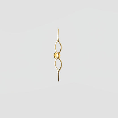 Twist Brass Wall Light - Modern LED Indoor Lighting