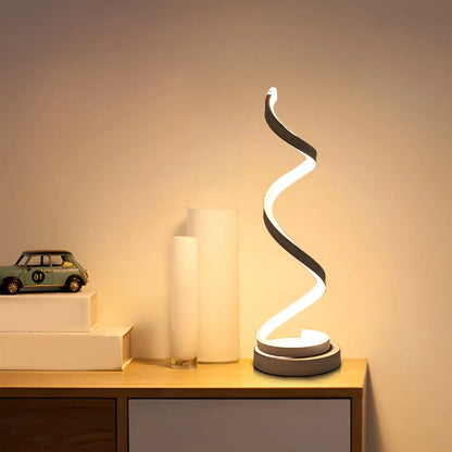 Spiral Glow LED Desk Lamp – Energy Efficient, Durable & Eye-Friendly Design