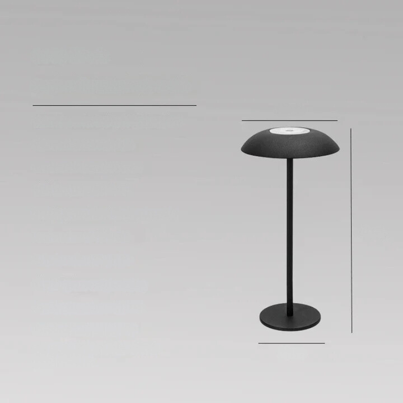 Touch Rechargeable Table Lamp for Office & Outdoor - Warm White Light