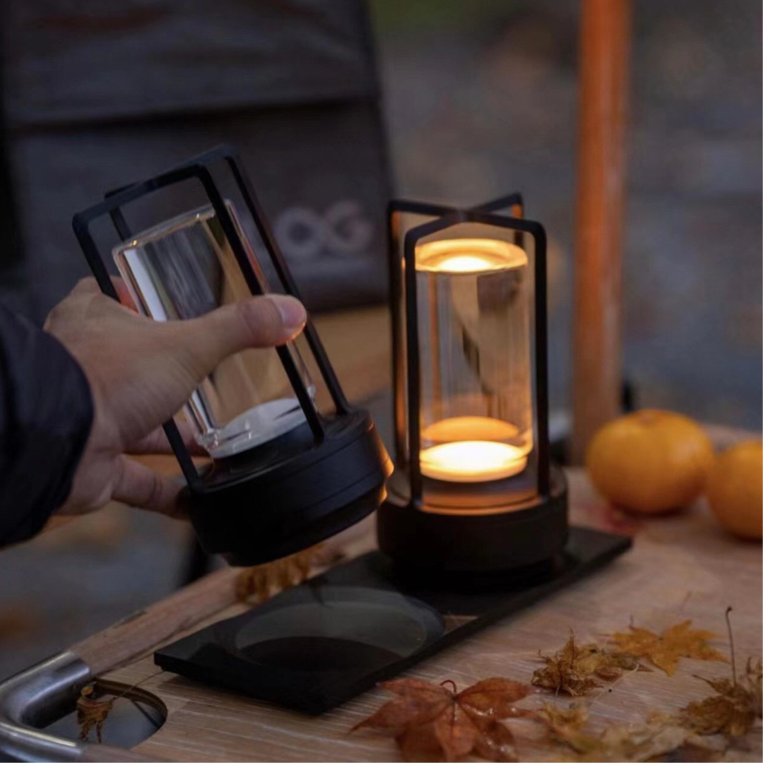 CrystalGlow Rechargeable Lantern - Luxury Indoor & Outdoor Lighting
