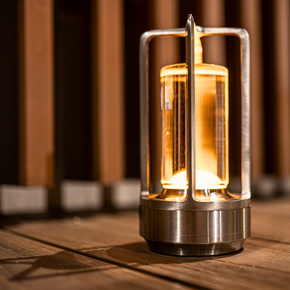 CrystalGlow Rechargeable Lantern - Luxury Indoor & Outdoor Lighting
