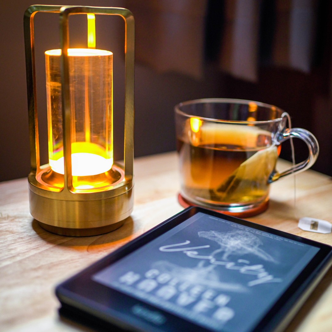 CrystalGlow Rechargeable Lantern - Luxury Indoor & Outdoor Lighting