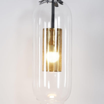Vadim Wall Lamp, LED Indoor Light, Black & Gold Finish