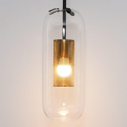 Vadim Wall Lamp, LED Indoor Light, Black & Gold Finish