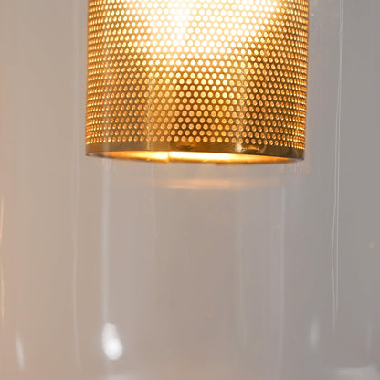Vadim Wall Lamp, LED Indoor Light, Black & Gold Finish