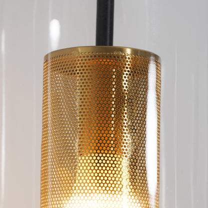 Vadim Wall Lamp, LED Indoor Light, Black & Gold Finish