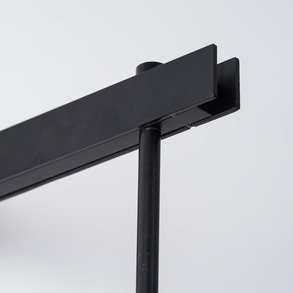 Vadim Wall Lamp, LED Indoor Light, Black & Gold Finish