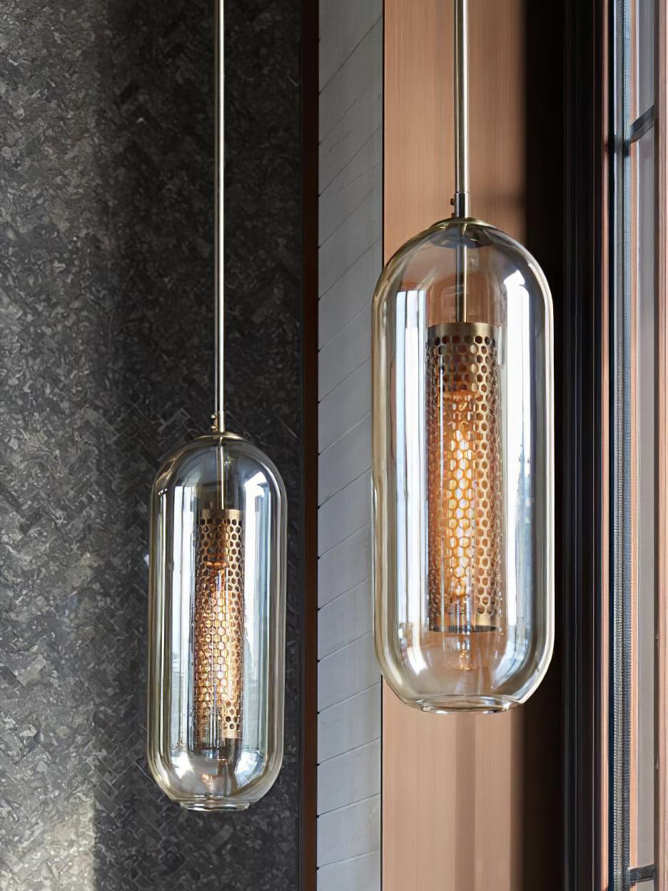 Vadim Wall Lamp, LED Indoor Light, Black & Gold Finish