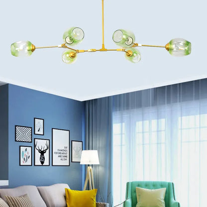 Bifurcation Bubble Glass Sputnik Chandelier - Modern Pendant