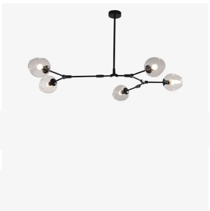 Bifurcation Bubble Glass Sputnik Chandelier - Modern Pendant